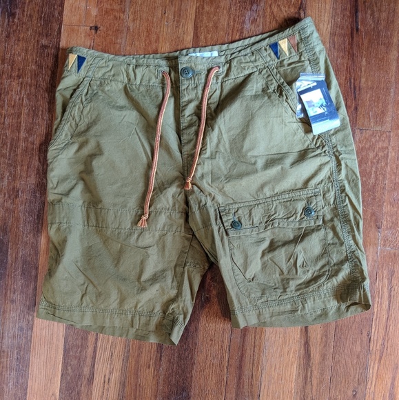 Urban Outfitters Other - NWT Koto 33 Mens Cotton Olive Shorts